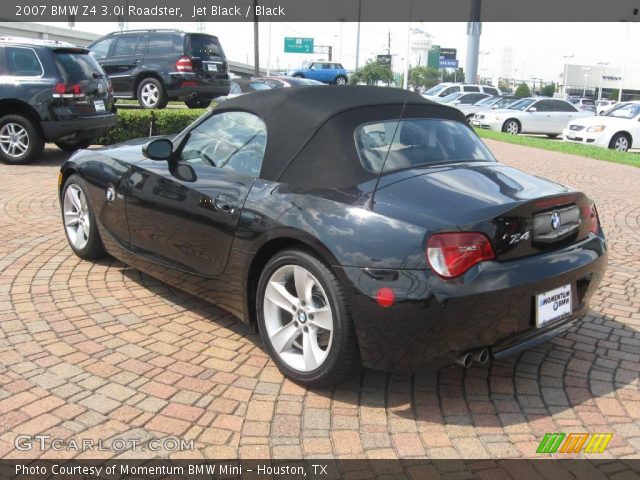 2007 BMW Z4 3.0i Roadster in Jet Black