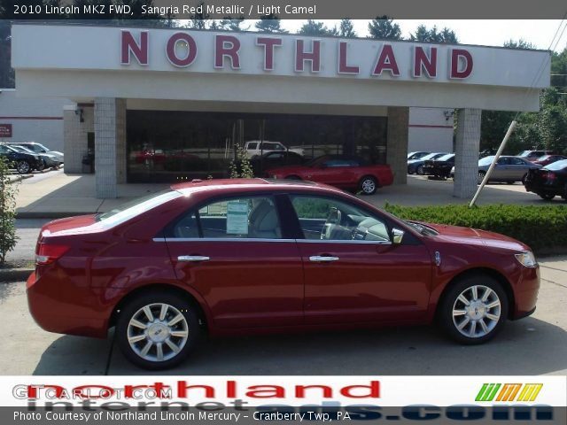 2010 Lincoln MKZ FWD in Sangria Red Metallic