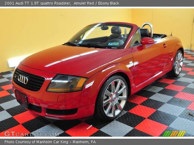 2001 Audi TT 1.8T quattro Roadster in Amulet Red