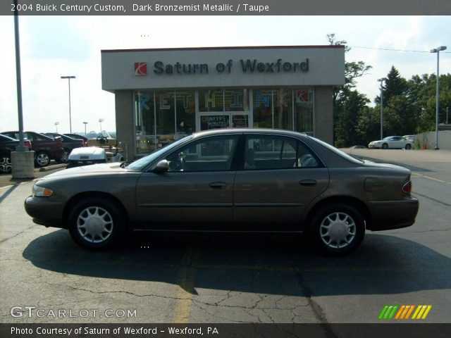 2004 Buick Century Custom in Dark Bronzemist Metallic