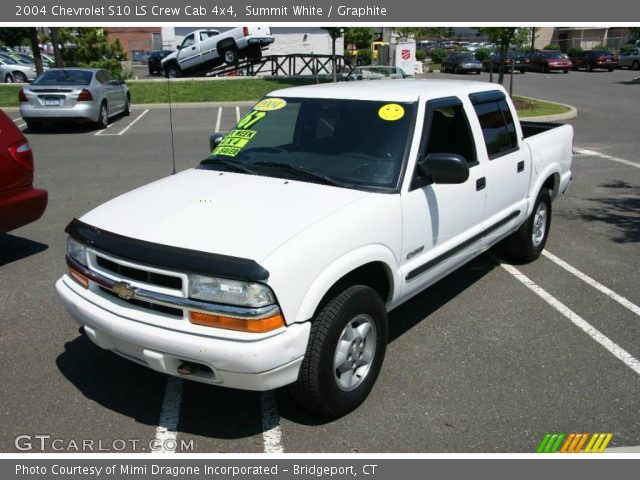 2004 Chevrolet S10 LS Crew Cab 4x4 in Summit White