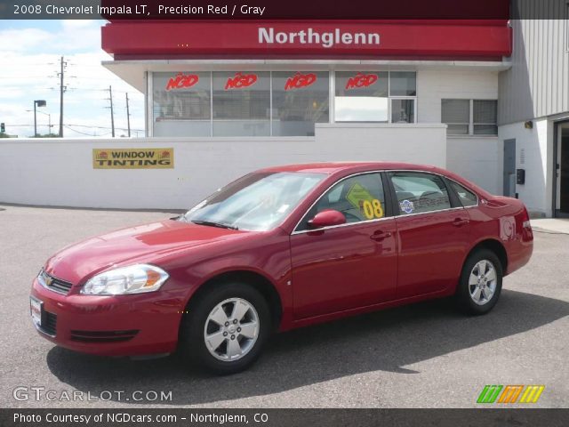 2008 Chevrolet Impala LT in Precision Red