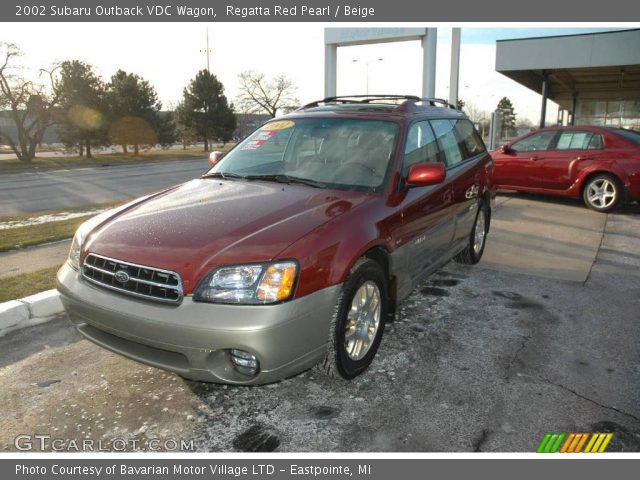 2002 Subaru Outback VDC Wagon in Regatta Red Pearl