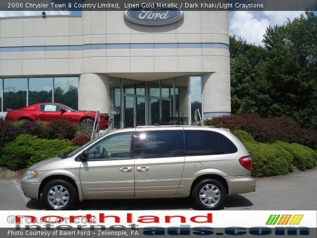 2006 Chrysler Town & Country Limited in Linen Gold Metallic