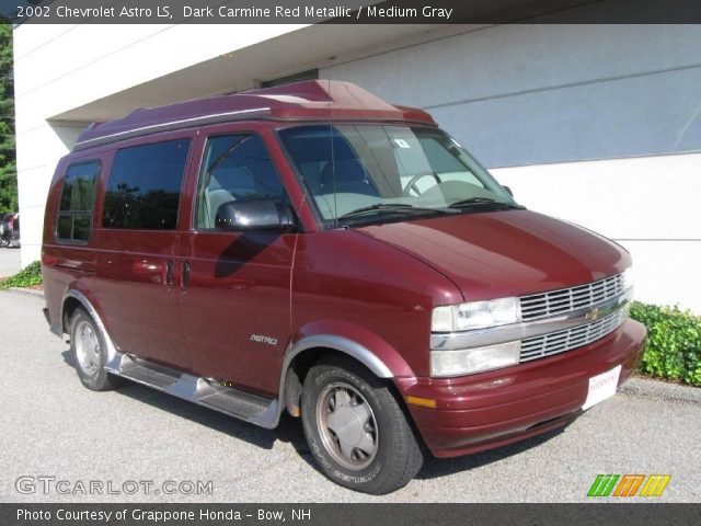 2002 Chevrolet Astro LS in Dark Carmine Red Metallic
