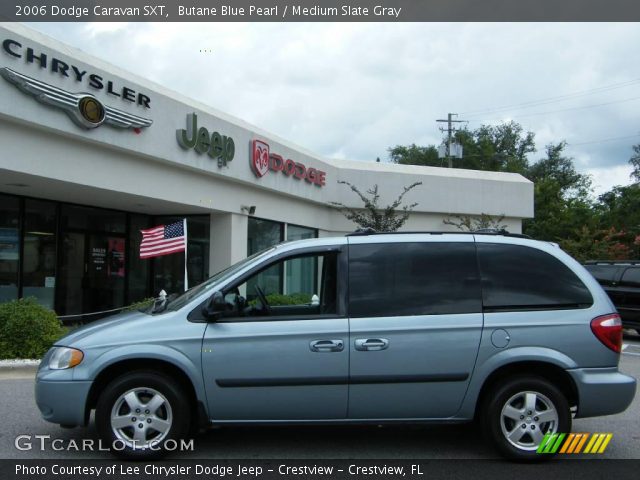 2006 Dodge Caravan SXT in Butane Blue Pearl