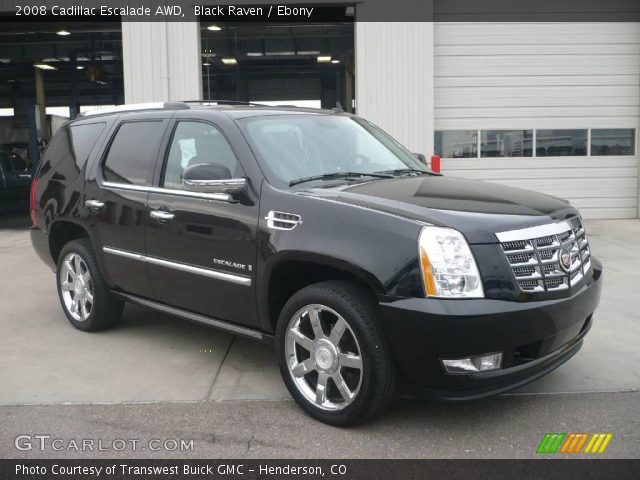2008 Cadillac Escalade AWD in Black Raven