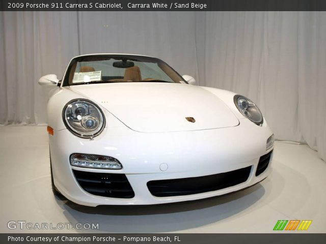 2009 Porsche 911 Carrera S Cabriolet in Carrara White