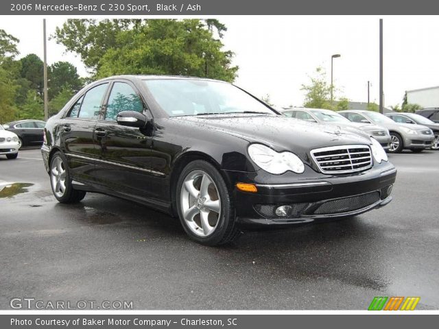 2006 Mercedes-Benz C 230 Sport in Black