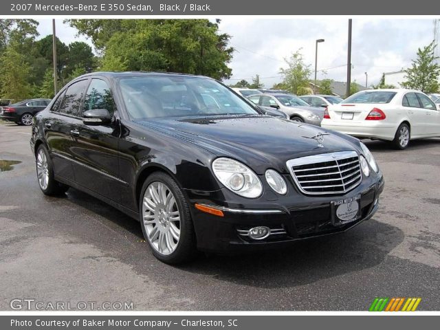 2007 Mercedes-Benz E 350 Sedan in Black