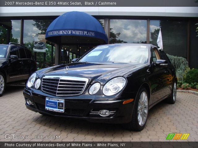 2007 Mercedes-Benz E 350 4Matic Sedan in Black