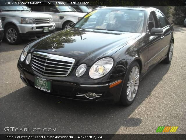 2007 Mercedes-Benz E 350 Sedan in Black