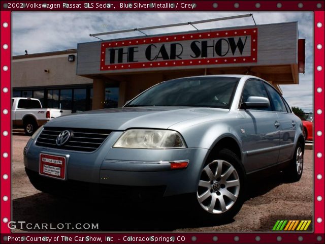 2002 Volkswagen Passat GLS Sedan in Blue Silver Metallic