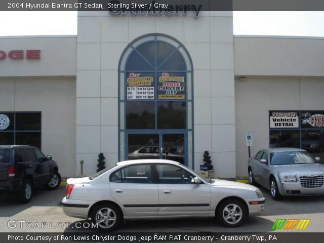 2004 Hyundai Elantra GT Sedan in Sterling Silver