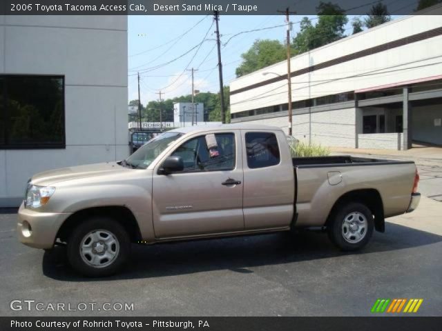 2006 Toyota Tacoma Access Cab in Desert Sand Mica