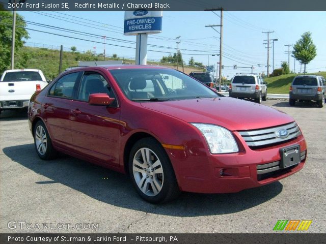 2007 Ford Fusion SE in Redfire Metallic