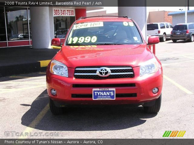 2008 Toyota RAV4 Limited in Barcelona Red Pearl