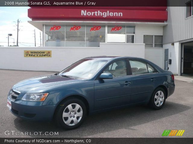 2008 Hyundai Sonata GLS in Aquamarine Blue
