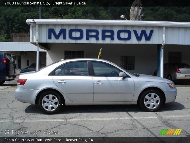 2008 Hyundai Sonata GLS in Bright Silver