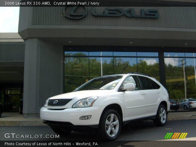 2006 Lexus RX 330 AWD in Crystal White Pearl