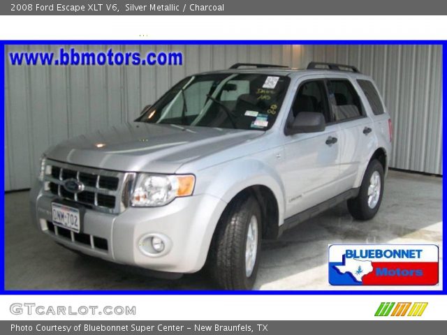 2008 Ford Escape XLT V6 in Silver Metallic