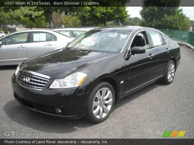 2007 Infiniti M 35x Sedan in Black Obsidian