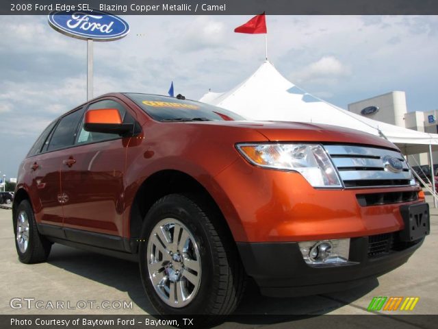 2008 Ford Edge SEL in Blazing Copper Metallic