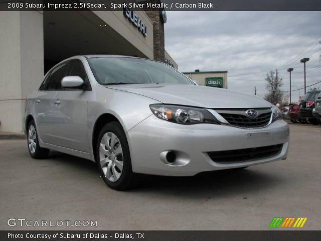 2009 Subaru Impreza 2.5i Sedan in Spark Silver Metallic