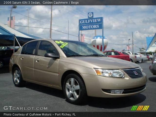 2006 Saturn ION 3 Sedan in Golden Cashmere