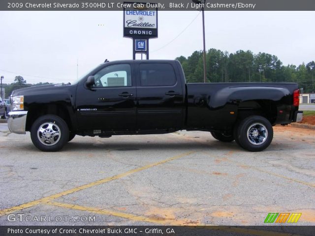 2009 Chevrolet Silverado 3500HD LT Crew Cab Dually in Black