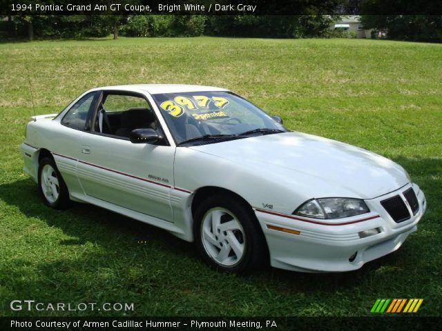 1994 Pontiac Grand Am GT Coupe in Bright White