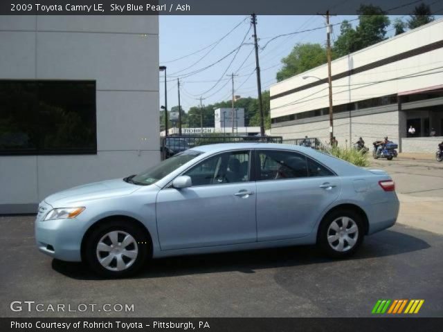2009 Toyota Camry LE in Sky Blue Pearl
