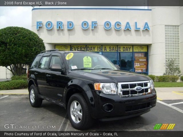 2008 Ford Escape XLS in Black