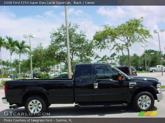 2008 Ford F250 Super Duty Lariat SuperCab in Black
