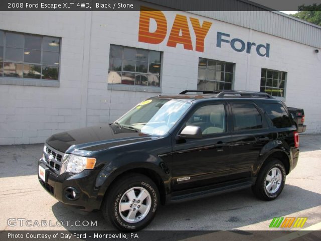 2008 Ford Escape XLT 4WD in Black