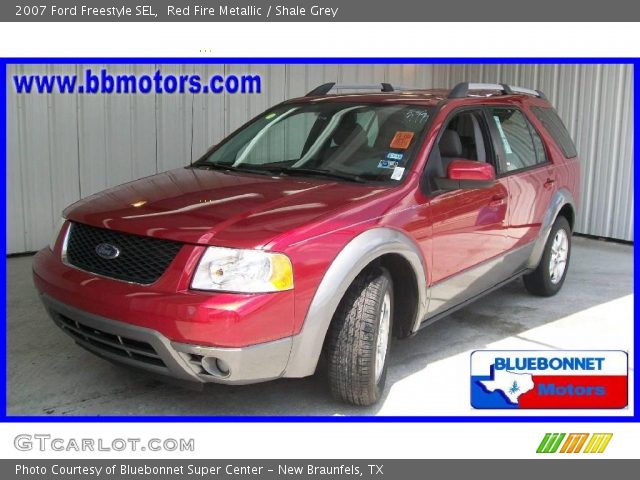 2007 Ford Freestyle SEL in Red Fire Metallic