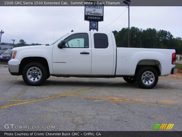 2008 GMC Sierra 1500 Extended Cab in Summit White