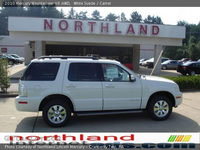 2010 Mercury Mountaineer V6 AWD in White Suede