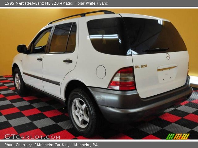 1999 Mercedes-Benz ML 320 4Matic in Polar White
