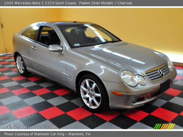 2003 Mercedes-Benz C C320 Sport Coupe in Pewter Silver Metallic