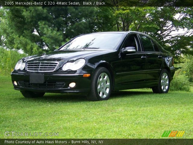 2005 Mercedes-Benz C 320 4Matic Sedan in Black