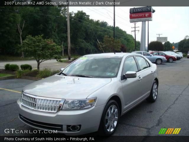 2007 Lincoln MKZ AWD Sedan in Silver Birch Metallic
