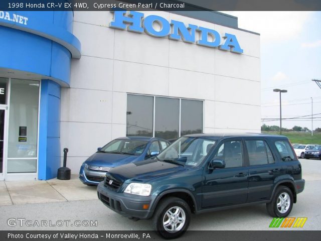 1998 Honda CR-V EX 4WD in Cypress Green Pearl