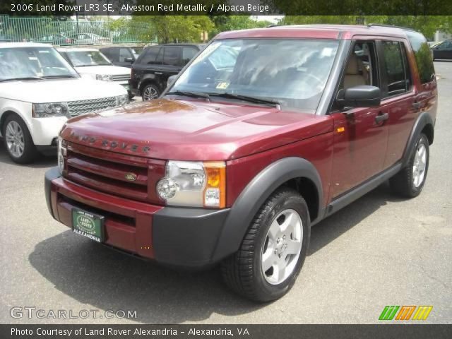 2006 Land Rover LR3 SE in Alveston Red Metallic