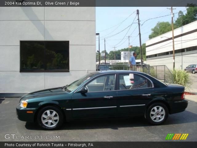 2004 Kia Optima EX in Olive Green