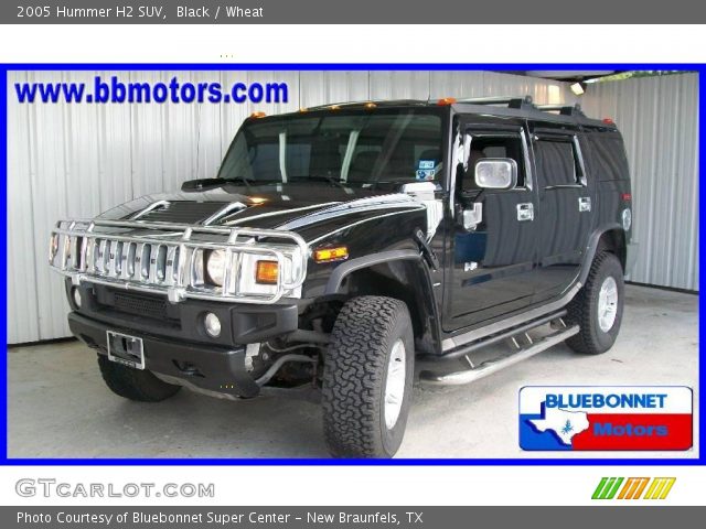 2005 Hummer H2 SUV in Black