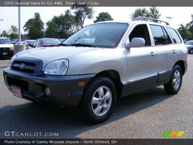 2005 Hyundai Santa Fe GLS 4WD in Smart Silver