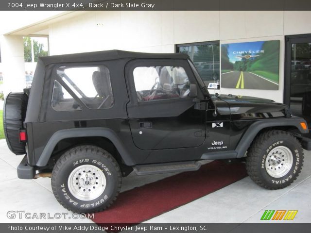 2004 Jeep Wrangler X 4x4 in Black
