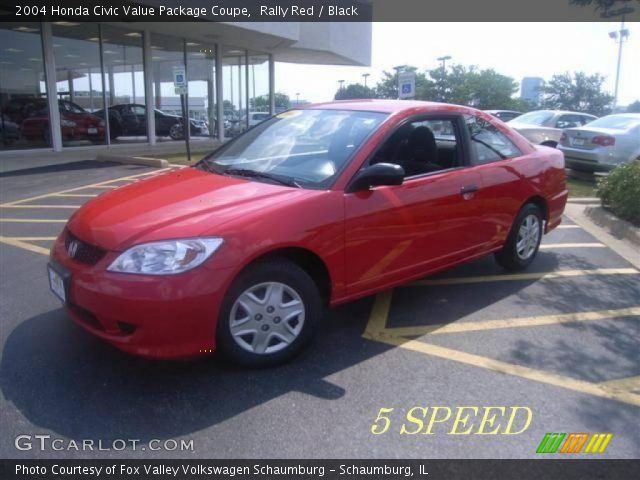 2004 Red honda civic sale #6