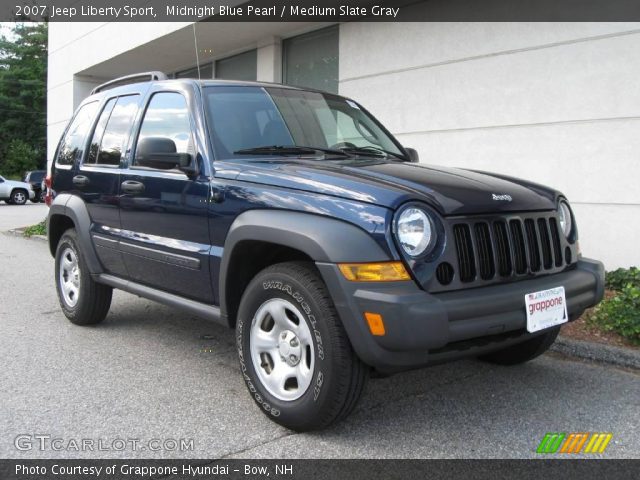 2007 Jeep Liberty Sport in Midnight Blue Pearl